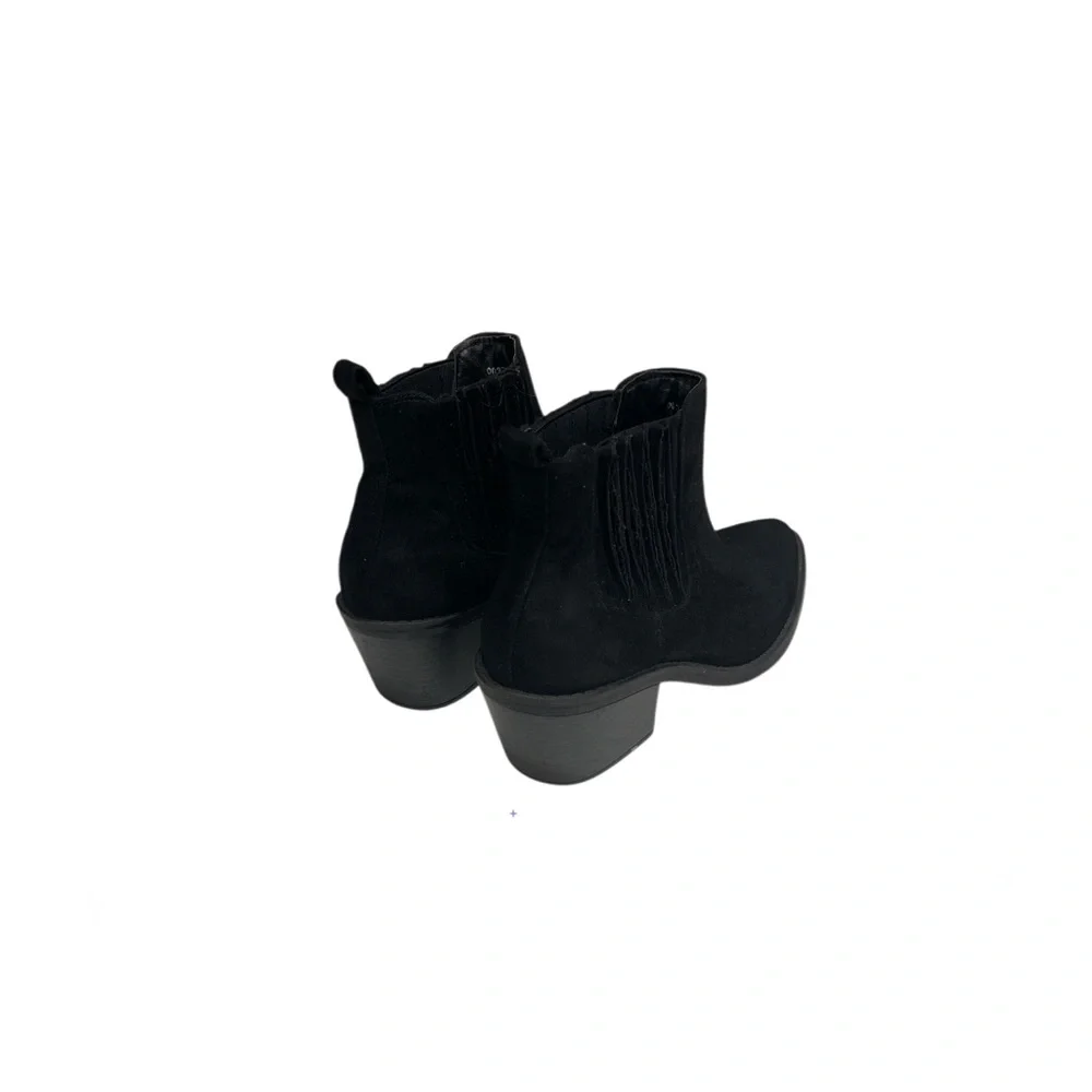 ‼️ SALE ‼️ Cowgirl Black Ankle Boots - Picture 4 of 5